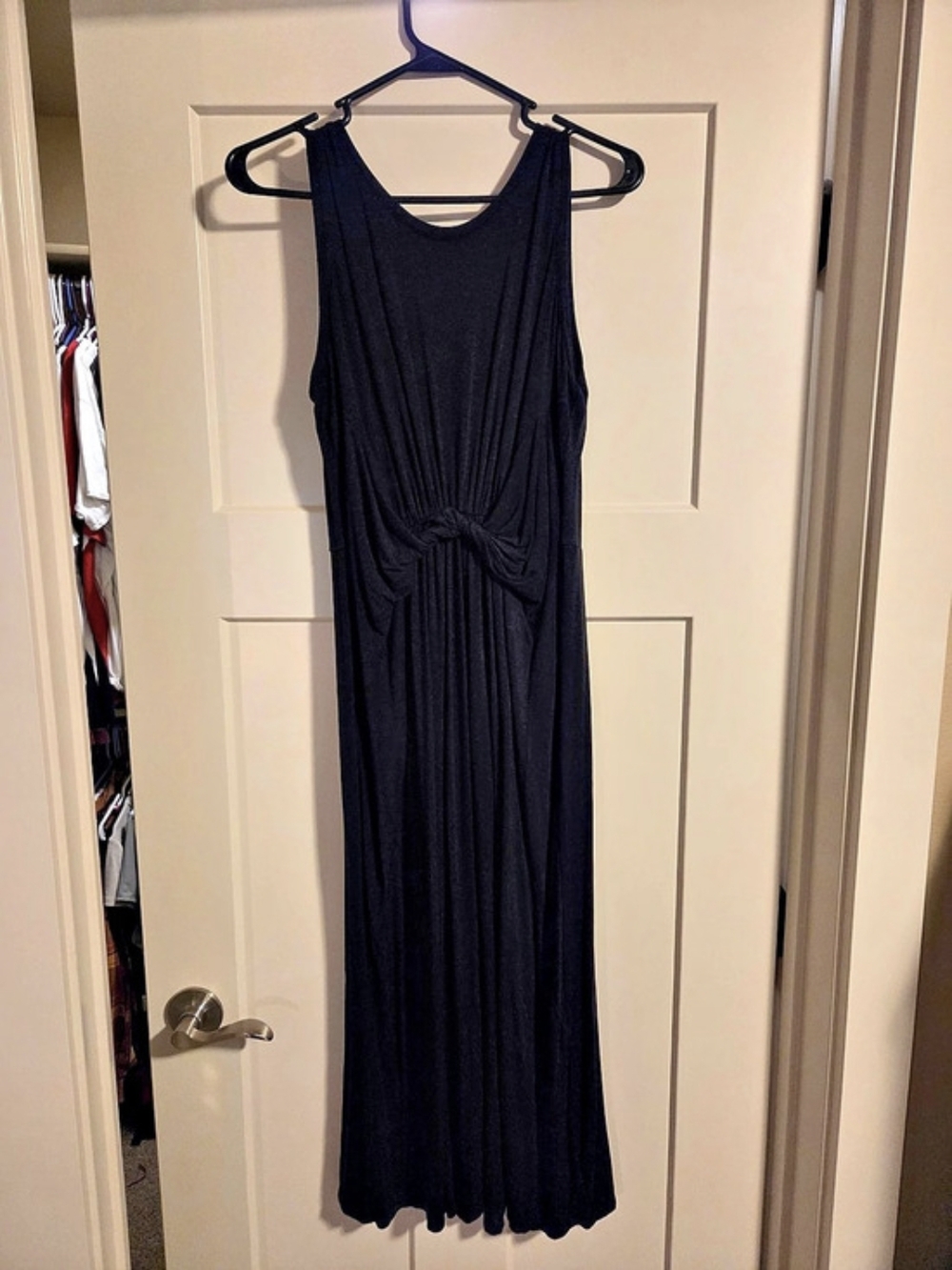 maurices Black Mid Length Dress Size Medium Like New